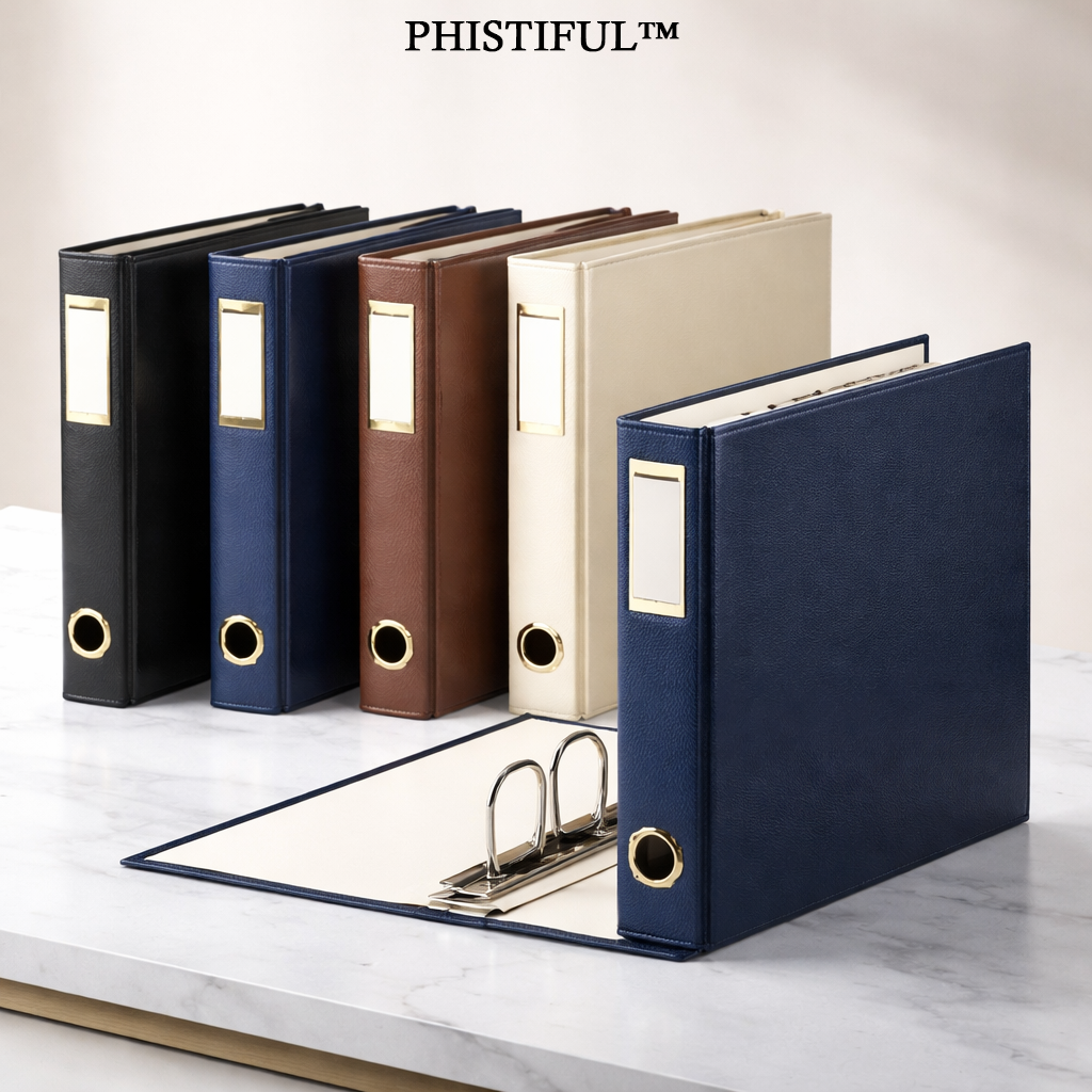 PHISTIFUL™ PrestigeGuard Premium Ring Binder
