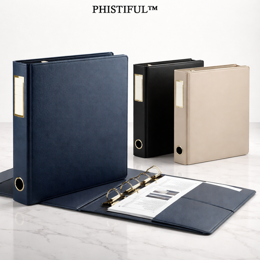 PHISTIFUL™ SignatureVault Executive Document Binder