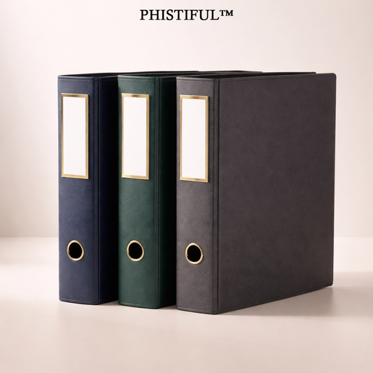 PHISTIFUL™ HeritageVault Document Organizer Binder